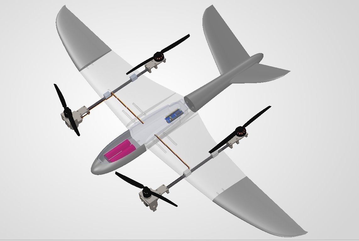Desain Mini NiVO VTOL V2